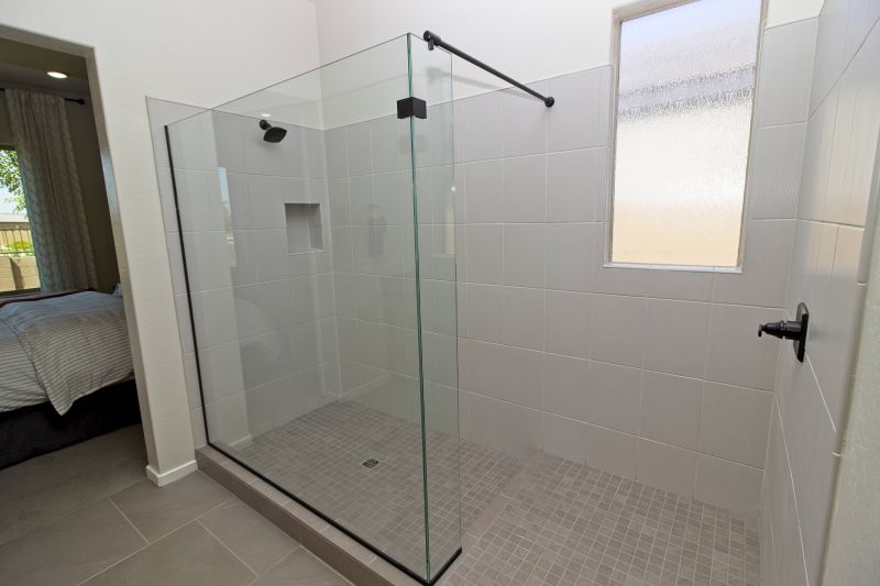 Elegant Shower with Clear Glass